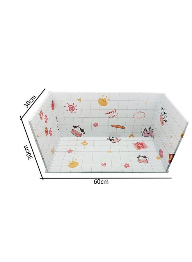 Bluejw Mini Kitchen Baffle Small Kitchen Background Board Stall Kitchen Partition Stall Special Small Kitchen Baffle Background Wall  - Image 1