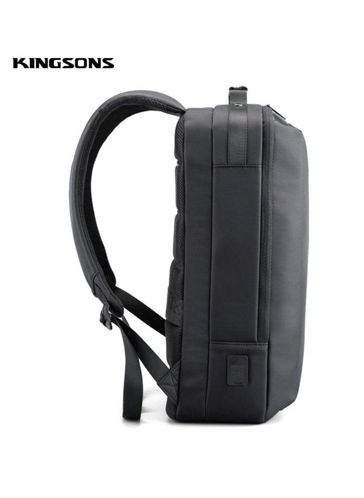 KINGSONS USB charging travel backpack 15 inches + rain cover  - Image 2