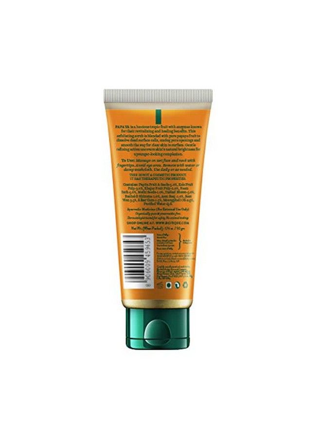 Biotique Bio Papaya Revitalizing Tan Removal Scrub 50G And Bio Berberry Hydrating Cleanser For All Skin Types 120Ml (Pack Of 2) - Image 4