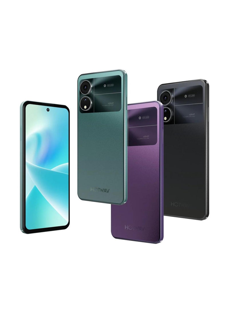 HOTWAV Note 12 2024 Smartphone 6’8 inch HD display screen with 6+10GB RAM+128GB ROM Mystic Purple - Image 3