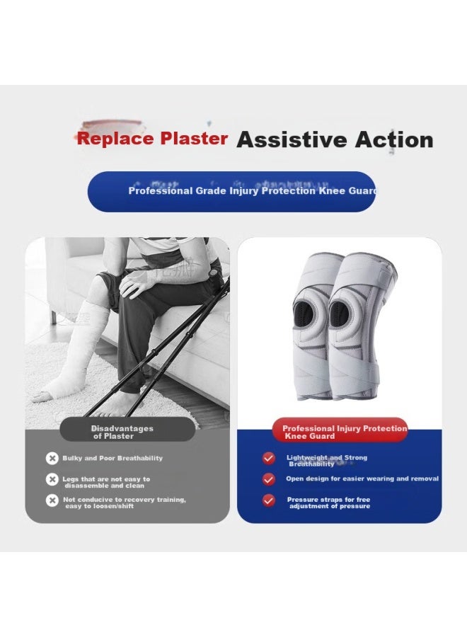 Galvaran Knee Brace For Men And Women, Specialized For Meniscus Injury, Post-surgery Support For Patella And Knee Joint Fixation, Protective Gear - Image 3