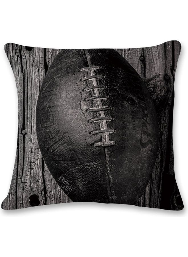 NIBEMINENT Comfortable Soft Cushion Cover Black