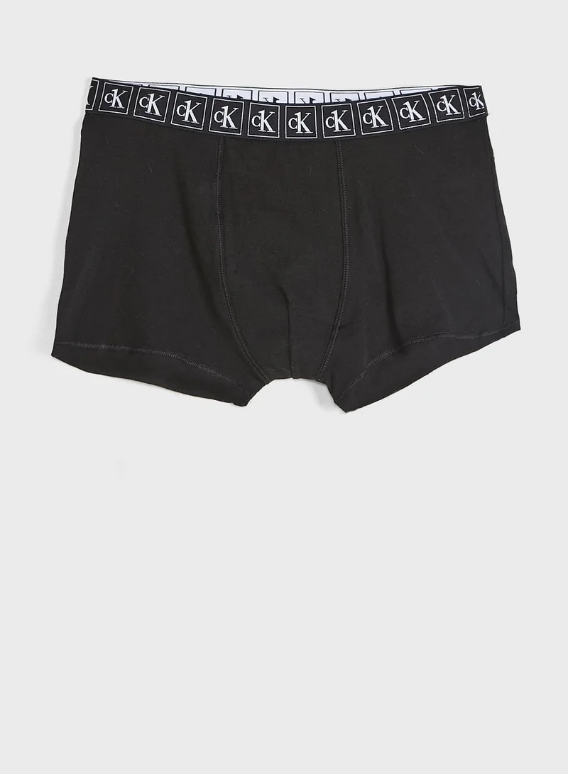 Calvin Klein Jeans Kids 3 Pack Logo Trunks