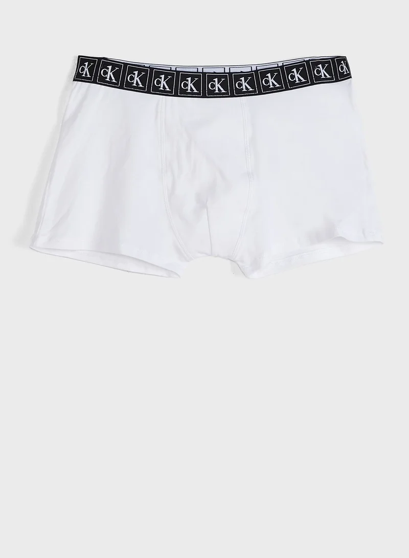 Calvin Klein Jeans Kids 3 Pack Logo Trunks