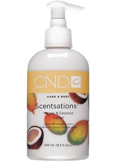 CND Scentsations Hand and Body Mango and Coconut Lotion, 245 ml  - Image 1