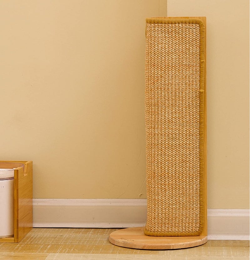 SHENGOCASE 2-Pack 24.5" Tall No Drilling Wall Sofa Couch Corner Cat Sisal Scratcher,Scratching Post,Replaceable Sisal Scratch Pad Mat, Couch Protector - Image 3