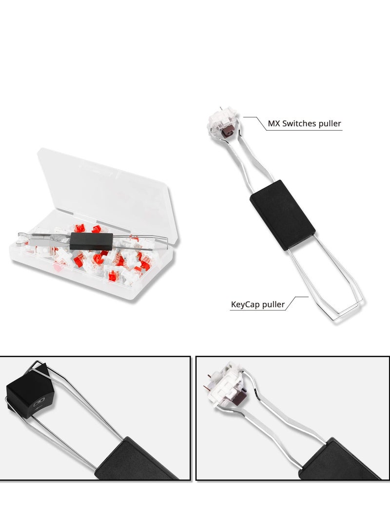 SYOSI Keyboard Switch for Mechanical Keyboard, Xuangui Mechanical Switch, Red Switch, with Switch Opener  - Image 4