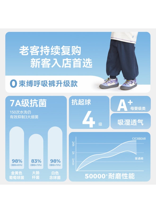 Fashion Week Same Style] Baby Pants Autumn Winter Boys Sweatpants Casual Long Outdoor Children's Sports Pants Girls - Image 4
