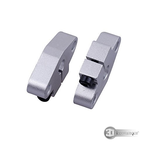 3DInnovations SHF8 8mm Flange Mount Aluminum Linear Rail Rod Shaft Guide Support Bearing (Quantity: 2 pcs) - Image 2