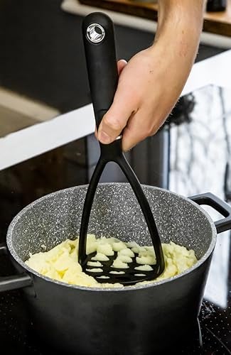 Master Class MasterClass Potato Masher with Soft Grip Handle, Non Stick Safe Nylon, 34 cm - Image 4