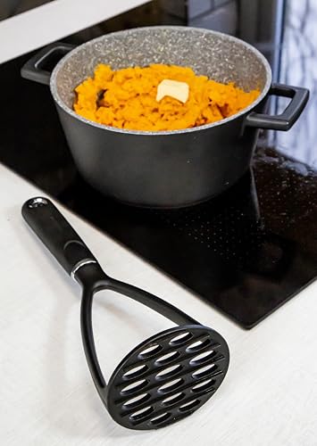 Master Class MasterClass Potato Masher with Soft Grip Handle, Non Stick Safe Nylon, 34 cm - Image 5