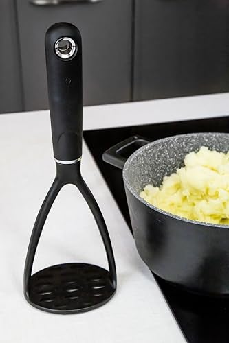 Master Class MasterClass Potato Masher with Soft Grip Handle, Non Stick Safe Nylon, 34 cm - Image 3
