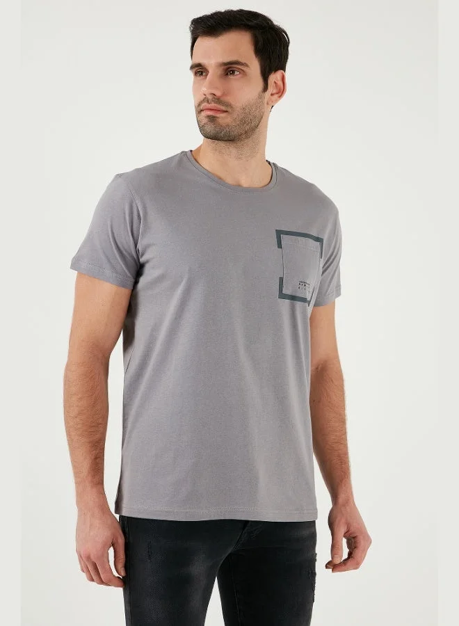 Buratti Crew Neck Cotton Slim Fit T Shirt Men's T SHIRT 541REWORK