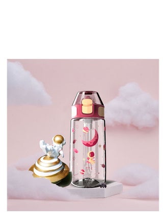 Kids Water Bottle with Straw, 450ML Measurement Handle BPA-Free for School, Children's Suction Nozzle Plastic Scale Cup Portable Pop Up Cover Learning Drinking Straw - pzsku/ZB857699192FD1DB76A39Z/45/_/1682958788/9c10b46a-afca-4d42-8f50-ecd0872be4f0