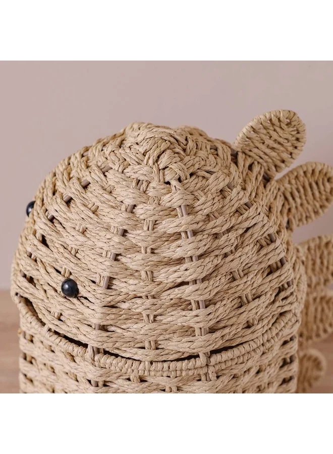 DANUBE HOME Meow Rattan Mushroom Basket 30X24X31Cm