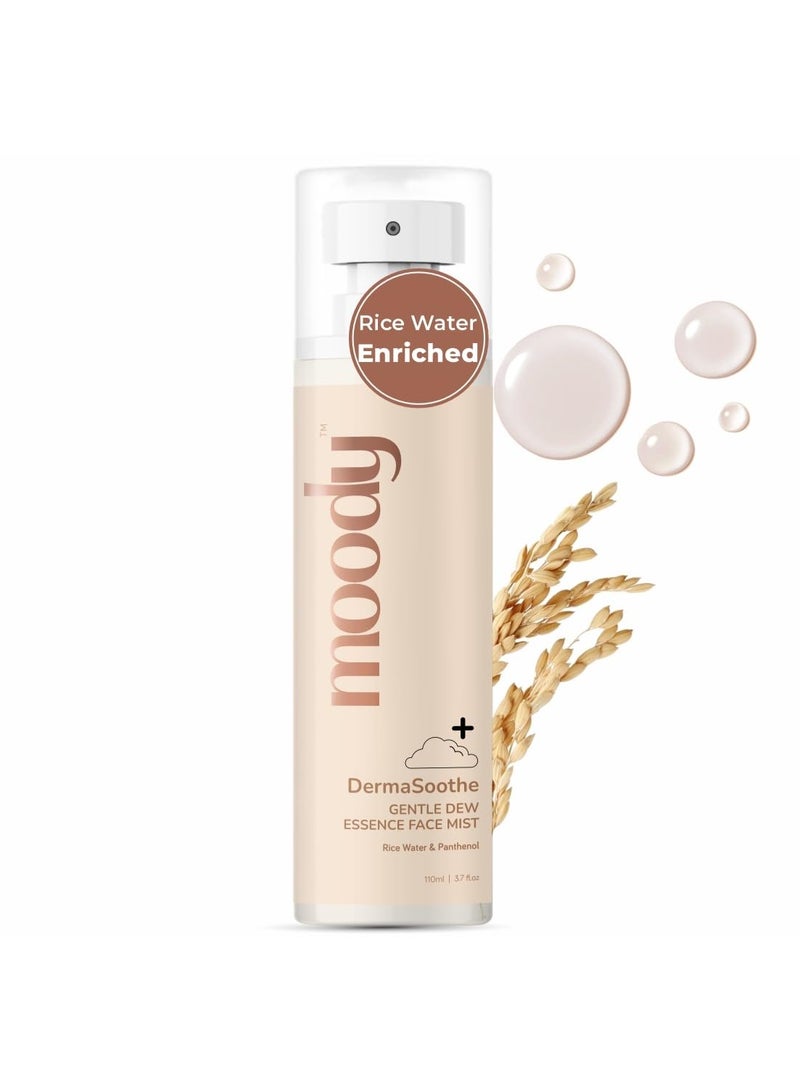  مودي مودي ديرما سوث، رذاذ مُشرق للوجه مع خلاصة الأرز والسيراميد | يُقوي حاجز البشرة | لبشرة كورية صافية كالزجاج، مُشرقة ومُرطبة | تونر خالٍ من الكحول | نباتي 100% | 110 مل - Image 1