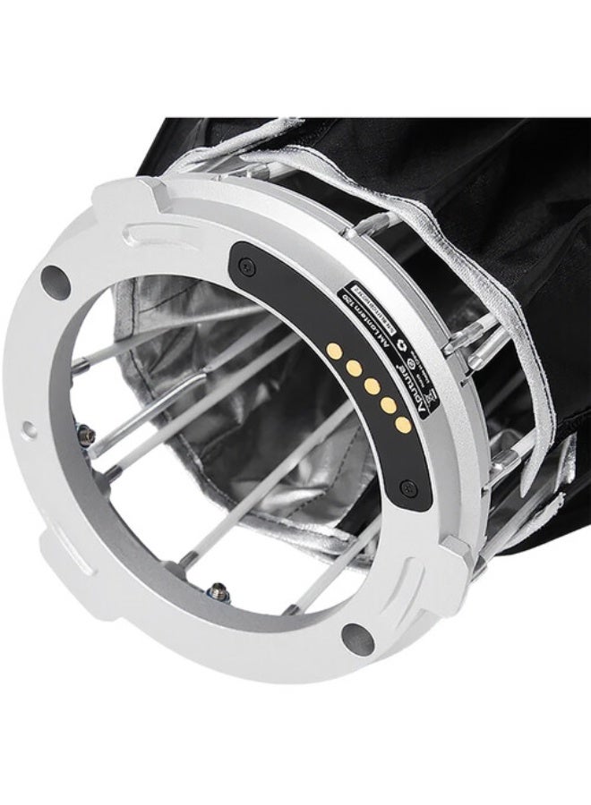 أبتشر Aputure Lantern 120 Softbox – 4ft Omni-Directional Soft Light Modifier, Aputure Mount Professional Light Diffuser, Large Lantern Softbox for LED Video Lights, 360° Ambient Lighting Accessory, Quick Setup Studio Lighting Tool for Filmmaking, Photography, Broadcast 4ft - Image 5