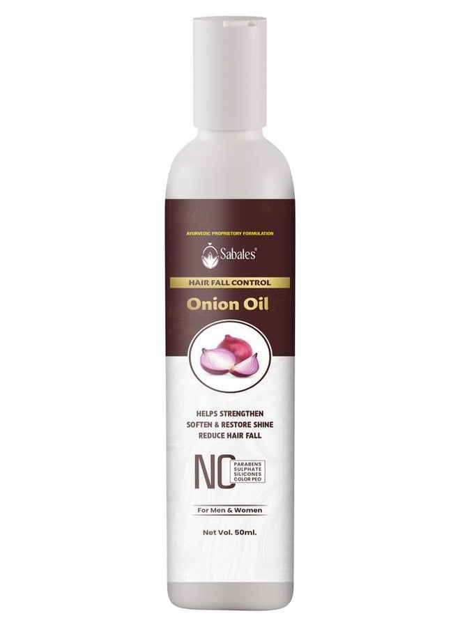 زيت البصل من ساباتس لشعر قوي وناعم كالحرير | زيت لشعر أكثر نعومة ولمعانًا، ويعزز نمو الشعر، لطيف بما يكفي للاستخدام اليومي | زيت البصل لتساقط الشعر - Image 2