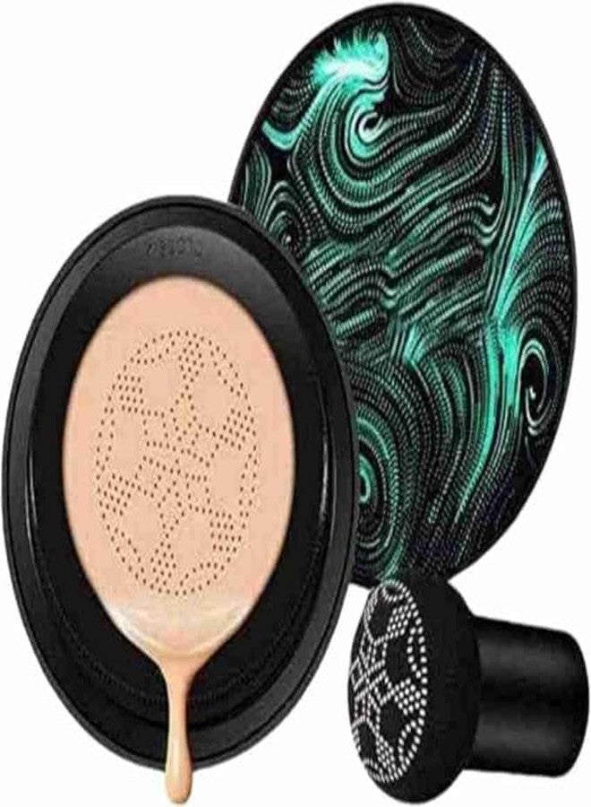 ASHTAAPAD Air Cushion Mushroom With BB Water Proof Natural Foundation Cream and CC Cream Full Coverage Concealer Cream - 20g - Image 1