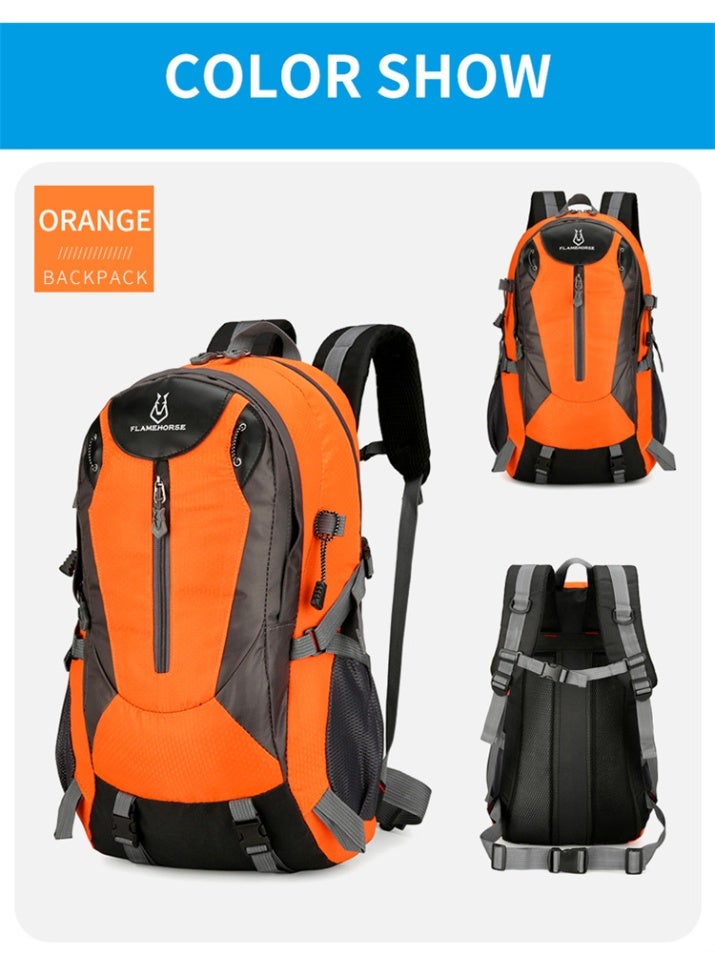 فليم هورس حقيبة تسلق الجبال الجديدة الخارجية 40 لتر حقيبة ظهر مقاومة للماء للرجال والنساء حقيبة ظهر للمشي لمسافات طويلة حقيبة رياضية خارجية - Image 2