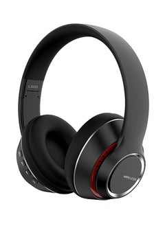 Wireless headphone Noise Isolating Bluetooth 5.0 Over Ear Headphones Fast charging and long standby time With High Definition Pure Sound for iPhone, iPad, Smartphone, MP3 Players Black