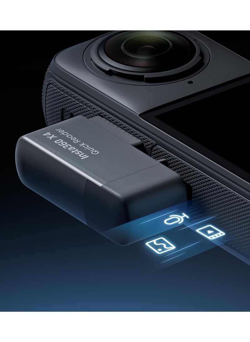 Insta360 Quick Reader for X4 8K 360 Action Camera  - Image 4