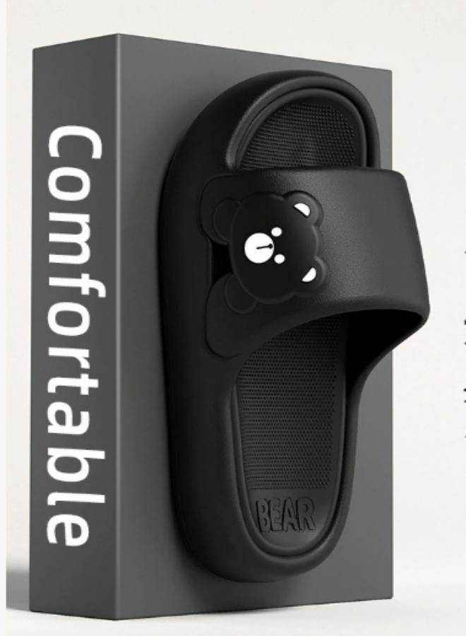 Women's and couple's thick-soled home bathroom and shower room flip-flops, summer eva slippers