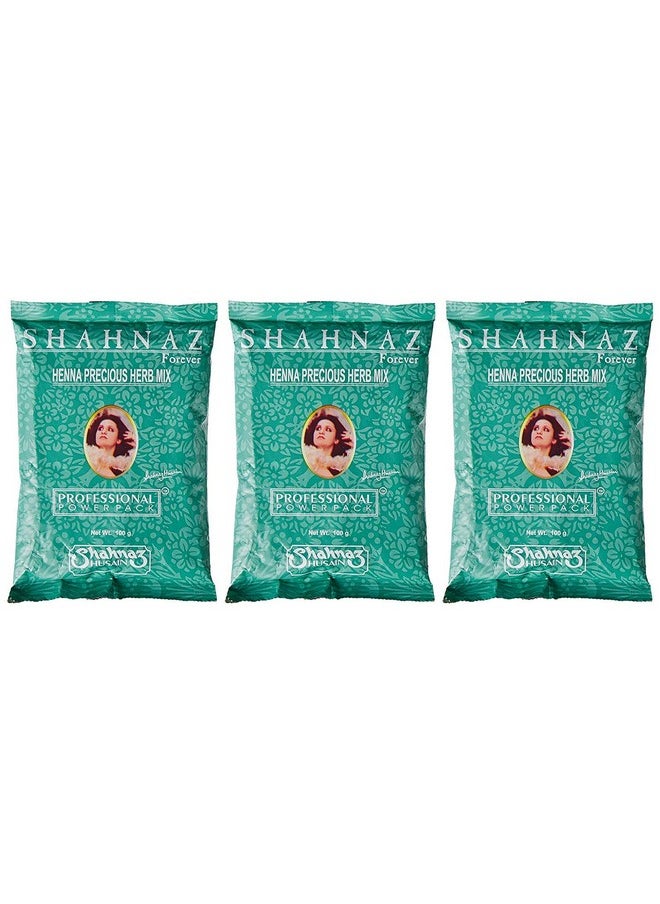 Shahnaz Husain - Henna Precious Herb Mix 100G (Combo Pack 3) (Pack Of 2) Black - Image 1