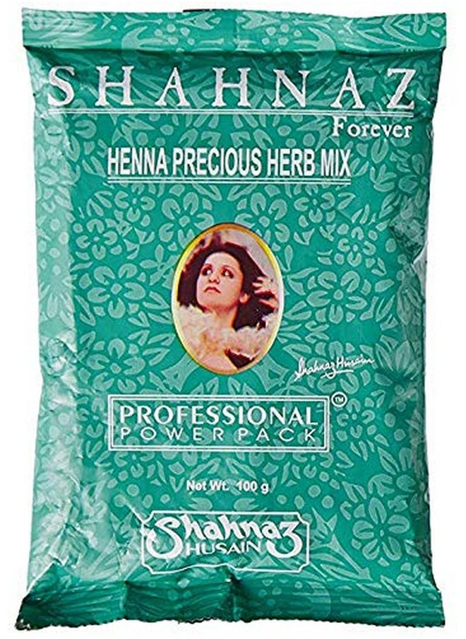 Shahnaz Husain - Henna Precious Herb Mix 100G (Combo Pack 3) (Pack Of 2) Black - Image 1