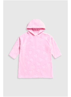 mothercare هودي من الصوف على شكل قلب وردي  - Image 1