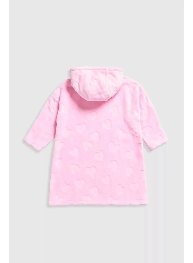 مذركير Pink Heart Fleece Hoodie