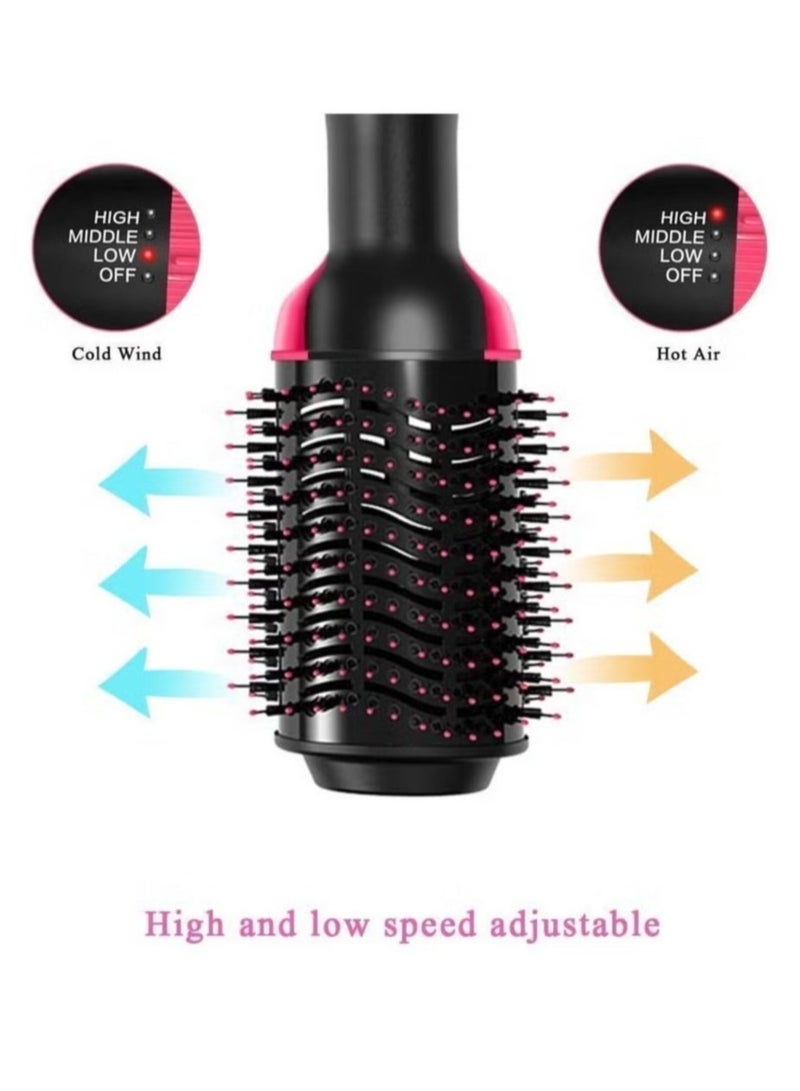 ELTRAZONE 4-in-1 Professional Hair Dryer Brush – One-Step Volumizing Round Brush for Fast Drying, Styling, and Shaping – Ideal for Straight, Curly, and Frizzy Hair – Lightweight, Multi-Function Styling Tool for Salon-Quality Results at Home - Image 5