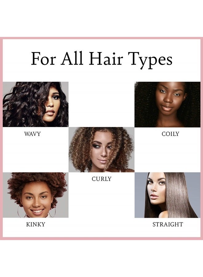 Camille Rose حليب مرطب كيرل لوف | بلسم يُترك على الشعر المجعد - يرطب ويقلل من التجعد ويصلح الشعر التالف - الفانيليا، 8 أونصة سائلة - Image 5