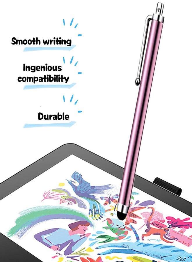 HESSION 5 Pack Stylus Pen for All capacitive Touch Screens Suitable for iPhone Ipad Samsung Galaxy Tablets Black - Image 4