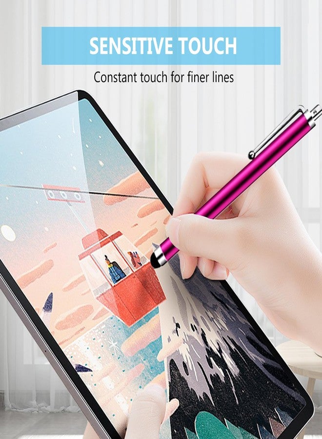 HESSION 5 Pack Stylus Pen for All capacitive Touch Screens Suitable for iPhone Ipad Samsung Galaxy Tablets Black - Image 5