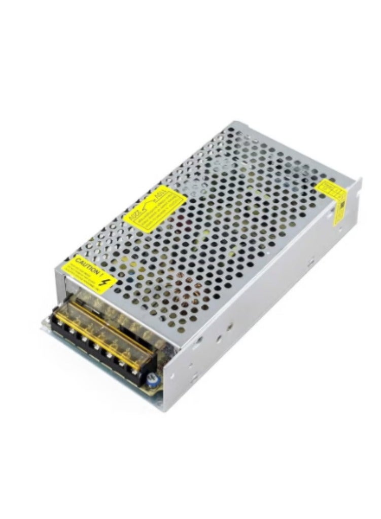 A PLUS Aplus Camera Power Supply, 12V, 10A - Silver - Image 1