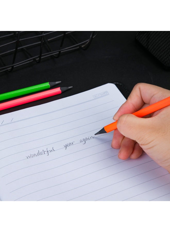 Deli EU54700 HB Pencil – Wood-Free, Triangular Grip, Assorted Colors for Comfortable Writing - Image 3