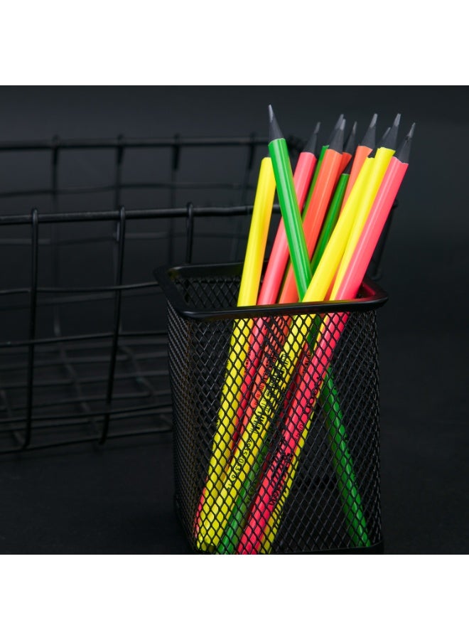 Deli EU54700 HB Pencil – Wood-Free, Triangular Grip, Assorted Colors for Comfortable Writing - Image 4