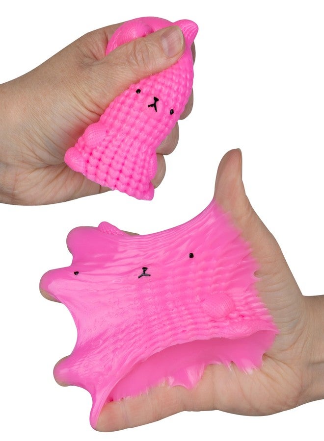 The Orb Factory ORB Tabalicious Plushies TABA Squishy Cat Plushy Toy - Crochet Style TABA Animal Plushies - Soft, Sticky Taba-Licious Squishies - Fun Stress Relief - Kawaii Sensory and Fidget Toys Kids and Adults - Image 3