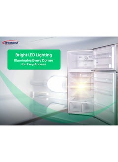 GeneralGold General Gold Double Door Refrigerator, 333L Capacity, No Frost Technology, 3-Star Energy Rating, LED Lighting, Durable Inox Finish  - Image 5