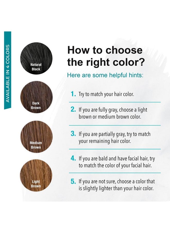 SPORT COSMETICS Sport Eyebrow Colorant Men'S Long Lasting Treatment To Cover Gray Brow Hairs Light Brown  - Image 5