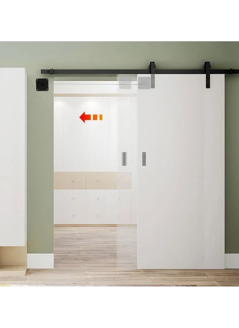 Non-perforated Automatic Sensing Door Closer Multifunctional Automatic Door Closer Automatic Door Closer For Household And Commercial Use With Pull Cord Type Door Closer