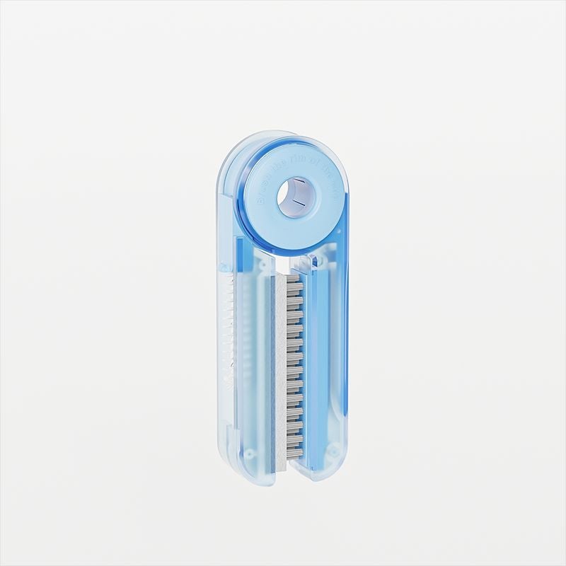 Kitchen four-in-one cup brush wholesale multi-functional long handle sponge cleaning removable cup mouth groove gap cleaning brush Sky Blue - Image 1