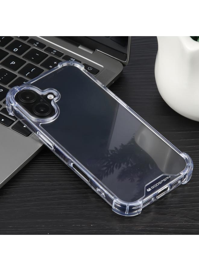 GOOSPERY Case For iPhone 16 Plus MERCURY SUPER Four-Corner Shockproof TPU Phone Case - Image 1