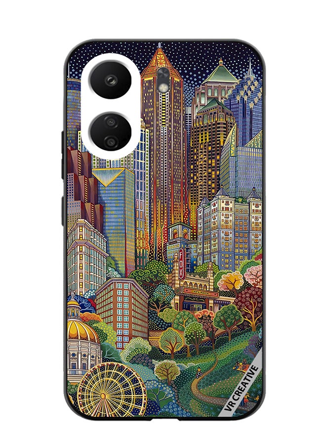 VR CREATIVE Protective Case Cover For Xiaomi Redmi 13C Design Multicolour - Image 1