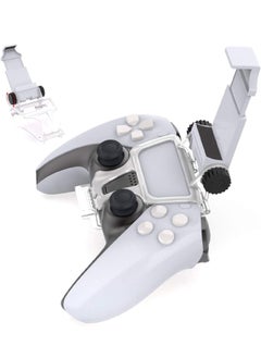 DOBE PS5 Controller Mobile Gaming Clip, Clip Mount for PS5 DualSense Controller, Adjustable Mobile Phone Clamp Handle Bracket Gaming Holder Mount Stand for Playstation 5 Controller  - Image 4