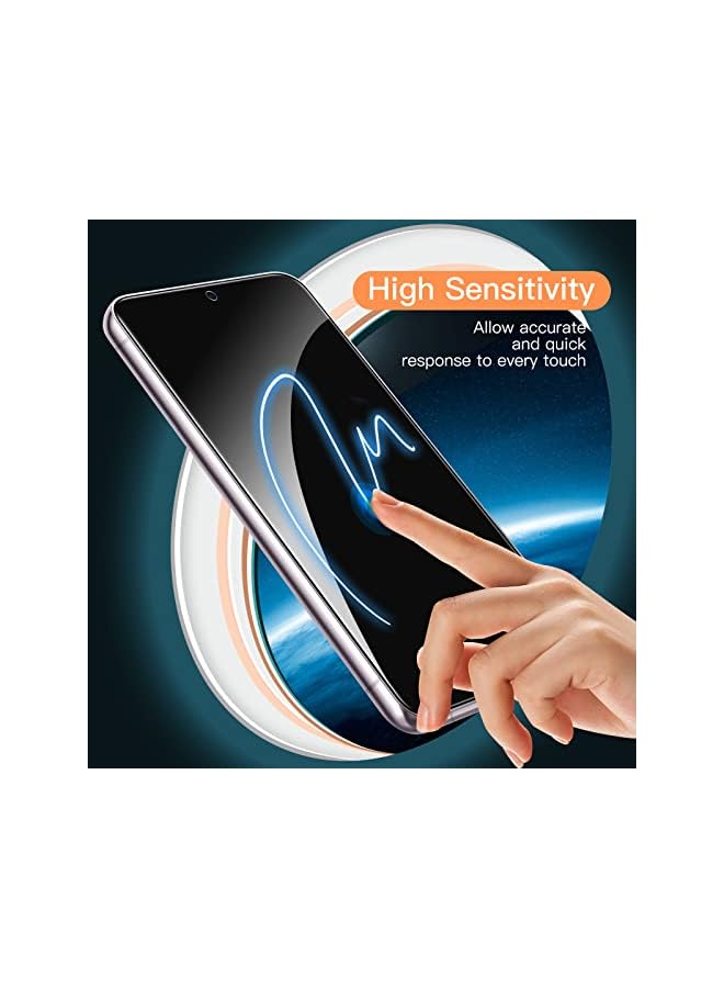 جي تيك واقي الشاشة لـ Samsung Galaxy S23+ / S23 Plus 5G 6.6 بوصة ، فيلم زجاجي مقسى ، معرف بصمات الأصابع متوافق ، واضحة ، واضحة ، 3 عبوات - Image 4