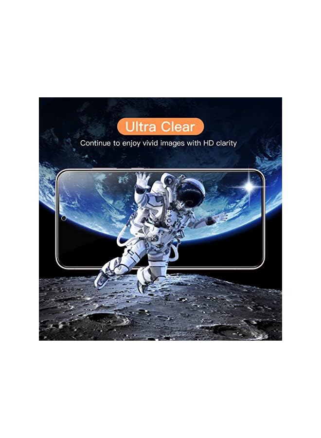 جي تيك واقي الشاشة لـ Samsung Galaxy S23+ / S23 Plus 5G 6.6 بوصة ، فيلم زجاجي مقسى ، معرف بصمات الأصابع متوافق ، واضحة ، واضحة ، 3 عبوات - Image 3