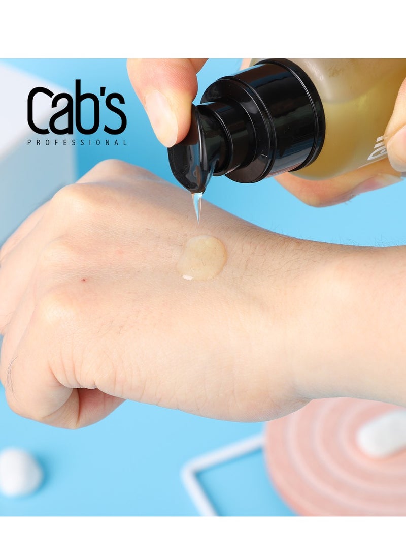 سيروم الشعر بزيت الأرجان من CAB's Beauty - تركيبة مغذية ومرممة لشعر ناعم ولامع - سيروم خفيف الوزن وغير دهني - 50 مل