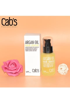 CAB's Beauty Argan Oil Hair Serum- Nourishing and Repairing Formula for Smooth and Shiny Hair - Lightweight, Non-Greasy Serum - 50ML - pzsku/ZB8595560272B81BF5E42Z/45/_/1693563300/448a01c0-b8cc-4b90-b6a4-87ac6b1f22dd